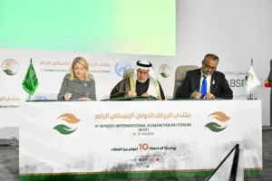 Major Global Health Partnerships Forged at the Riyadh International Humanitarian Forum to Tackle Crises in the Middle East and Beyond