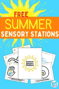 New Summer Sensory Stations Packet Released to Support Children’s Self-Regulation and Motor Planning