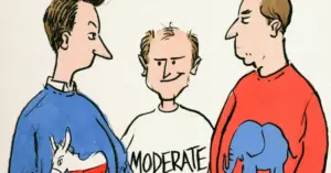 The "Moderate as Out-Group" Effect: Why Hardline Partisans Reject the Middle Ground